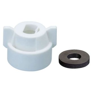 114441-2-CELR, WHITE FAN CAP (WITH GASKET)