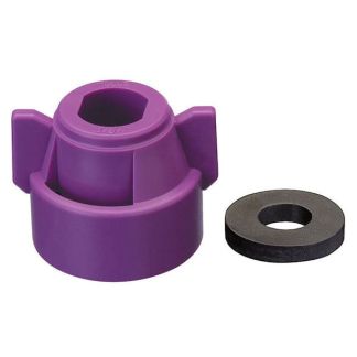 114443-10-CELR, VIOLET AI/ TWINJET CAP (WITH GASKET)