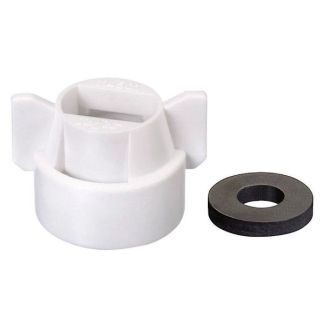 114502-2-CELR, WHITE CAP (WITH GASKET)