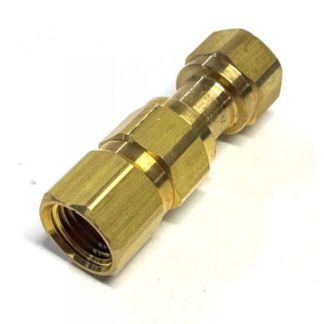 11990-10, BRASS 1/4" FPT X 1/4" NPS (F) SWIVEL