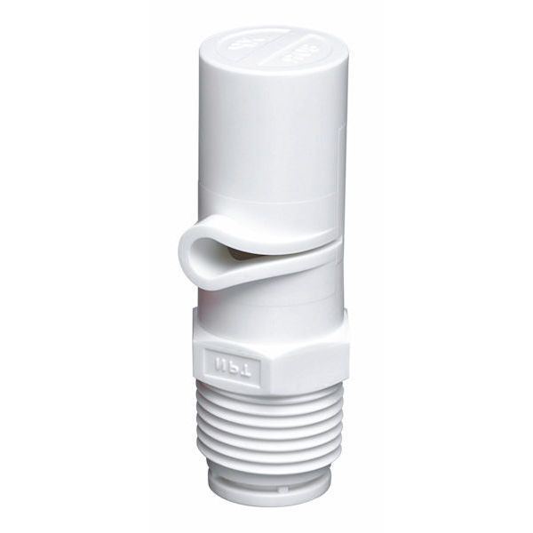 1/2XP80L-VP, SIZE 80 XP BOOMJET BOOMLESS NOZZLE LEFT NOZZLE 1/2" NPT WHITE