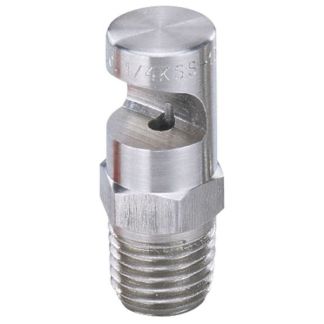 1/8K-SS12, SIZE 12 FLOODJET 1/8" NPT SPRAY TIP NOZZLE STAINLESS STEEL