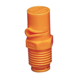 1/4XP10L-VP, SIZE 10 XP BOOMJET BOOMLESS NOZZLE LEFT NOZZLE 1/4" NPT ORANGE
