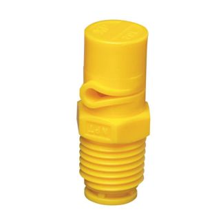 1/4XP20L-VP, SIZE 20 XP BOOMJET BOOMLESS NOZZLE LEFT NOZZLE 1/4" NPT YELLOW