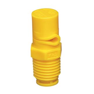 1/4XP20R-VP, SIZE 20 XP BOOMJET BOOMLESS NOZZLE RIGHT NOZZLE 1/4" NPT YELLOW