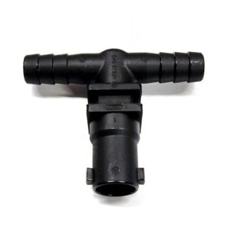 18636-112-406-NYB, SINGLE OUTLET X 3/8" BARB TEE NO DIAPHRAGM