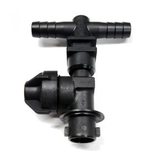 19350-212-406-NYB, SINGLE OUTLET X 3/8" BARB TEE SIDE DIAPHRAGM