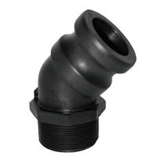 200F45, 2" F STYLE CAM COUPLER 45°