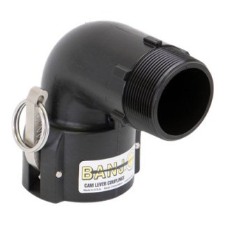 200B90, 2" B STYLE CAM COUPLER 90°