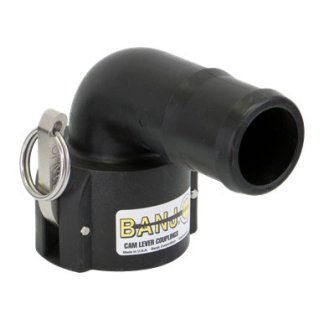 150C90, 1-1/2" C STYLE CAM COUPLER 90°