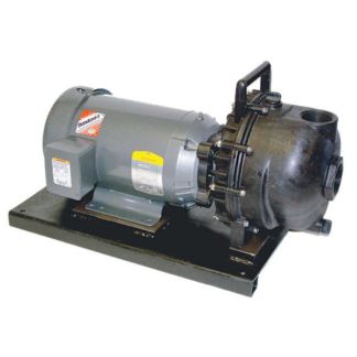 234PPE51, 2" POLY TRANSFER PUMP WITH 5 HP 1-PHASE ELECTRIC MOTOR