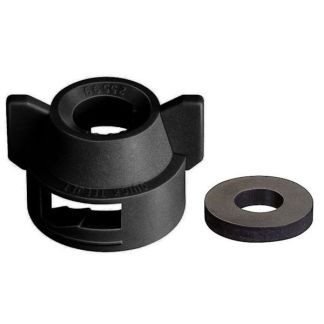25600-1-NYR, BLACK FLOOD CAP (WITH GASKET)