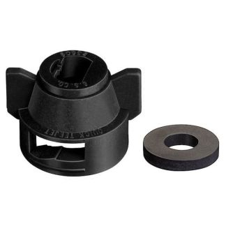 25610-1-NYR, BLACK FAN CAP LARGE (WITH GASKET)