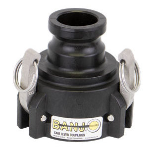 303B200A, 3" FEMALE CAM X 2" MALE CAM COUPLER ADAPTER (3 ARMS)