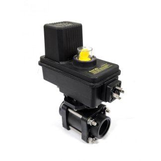 344BEC-24-D, 1" FPT ELECTRIC ON/OFF VALVE EC SERIES WITH DIN CONNECTION
