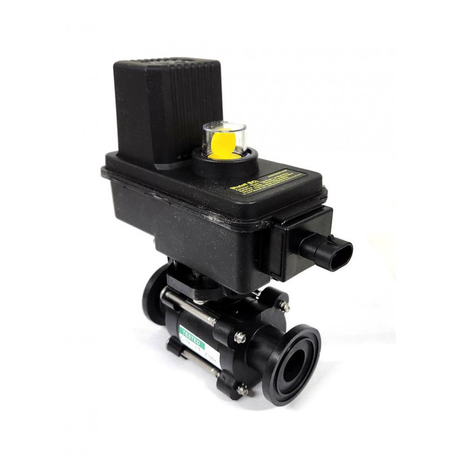 56600-11-2F-P, 50 SERIES FLANGE (M100) NORMALLY OPEN ON/OFF VALVE EC SERIES LESS CABLE