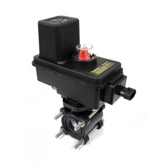 344BRL-TH-03P, 50 SERIES BOLTED FLANGE ELECTRIC LINEAR REGULATING VALVE WITH 6 SECOND CYCLE LESS CABLE