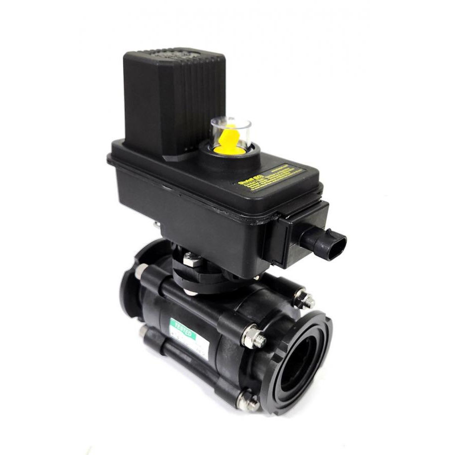 346BEC-2F75-P, 75 SERIES FLANGE (M200) ELECTRIC ON/OFF VALVE EC SERIES LESS CABLE