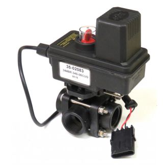 35-02083, 1" REGULATING VALVE FOR MID-TECH, 3 PORT, 3 SEC., 344BR POLY BALL (REQUIRES INTERFACE)