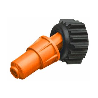 38720-PPB-X18, ADJUSTABLE CONEJET TIP 30° OFFSET, 0.28 - 0.92 GPM AT 40 PSI (ORANGE)