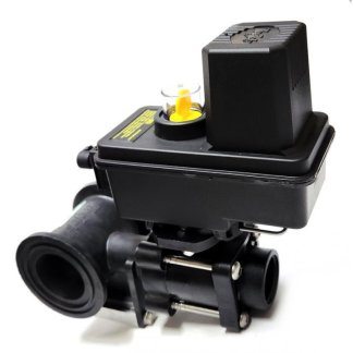 451BEC-2N4-P, 450 NARROW SERIES 1 SECTION ON/OFF VALVE MANIFOLD, EC SERIES LESS CABLE, 75 SERIES FLANGE (M200) INLETS X 1" FPT OUTLET