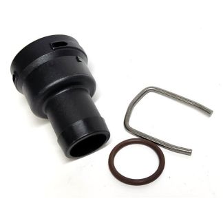 45529-1, SMALL FEMALE QUICK CONNECT X 1" HOSE BARB