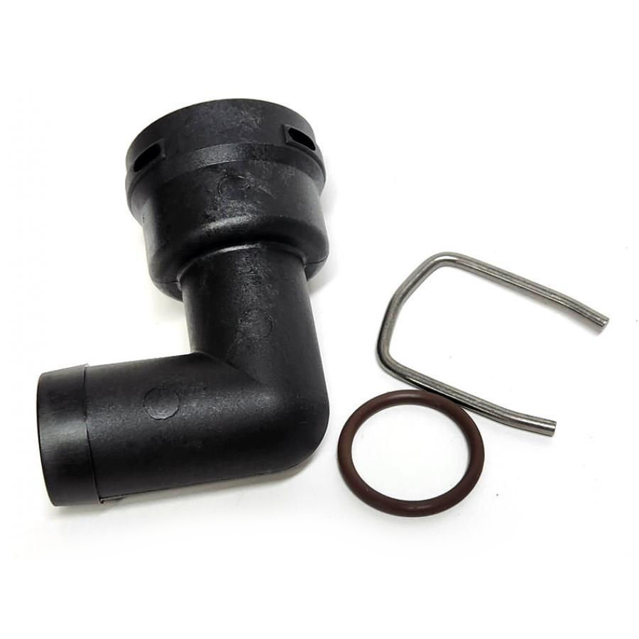 45529-90-1, SMALL FEMALE QUICK CONNECT X 1" HOSE BARB ELBOW