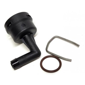 45529-90-1/2, SMALL FEMALE QUICK CONNECT X 1/2" HOSE BARB ELBOW