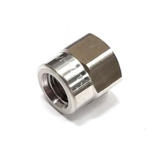 4676-SS-1/4, 1/4" FPT X 11/16 FEMALE NOZZLE THREAD ADAPTER SS
