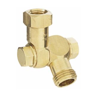 5000-1/4T, BRASS SINGLE SWIVEL 1/4"FPT X 11/16" NOZZLE THREAD