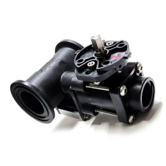 56609-2-1, 450 SERIES WIDE VALVE BODY ONLY, 75 SERIES FLANGE X 1" FPT