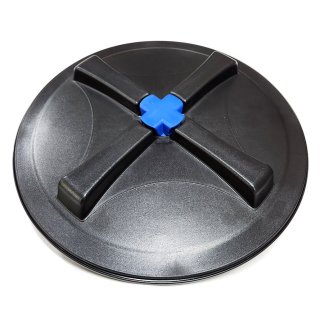63485, 16" LID WITH BLUE VENT & RING ASSEMBLY