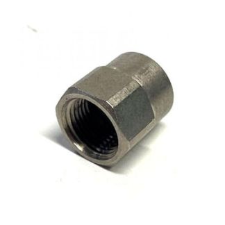 7599-3/8-SS, STAINLESS STEEL INLET ADAPTER, 1/4 NPS (F) X 3/8 FPT