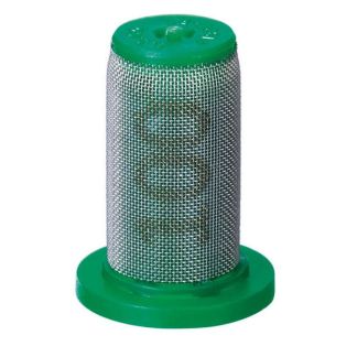 8079-PP-100, 100 MESH TIP SCREEN GREEN POLY/STAINLESS