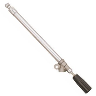 AA143-AL-GH-10, ALUMINUM TWIST-HANDLE GUNJET, D10 ORIFICE TIP, 30-800 OPERATING PSI, (F) GARDENHOSE THREAD INLET