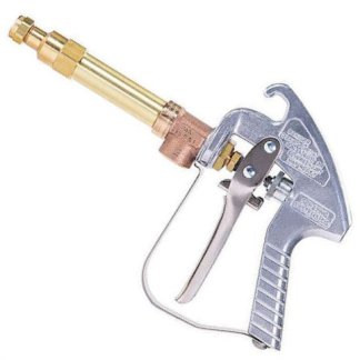 AA43LA-10, BRASS GUNJET WITH 4" EXTENSION & D10 TIP, 0-200 OPERATING PSI, 1/2" FPT INLET