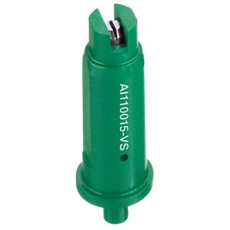 AI110015-VS, SIZE 015 110° AIR INDUCTION SPRAY TIP NOZZLE STAINLESS GREEN