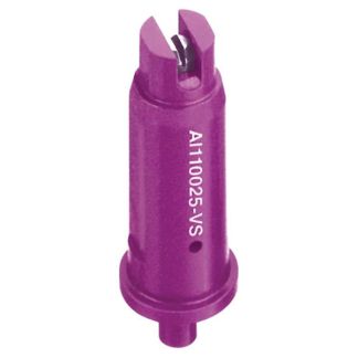 AI110025-VS, SIZE 025 110° AIR INDUCTION SPRAY TIP NOZZLE STAINLESS VIOLET