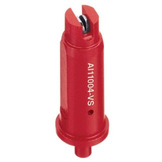 AI11004-VS, SIZE 04 110° AIR INDUCTION SPRAY TIP NOZZLE STAINLESS RED