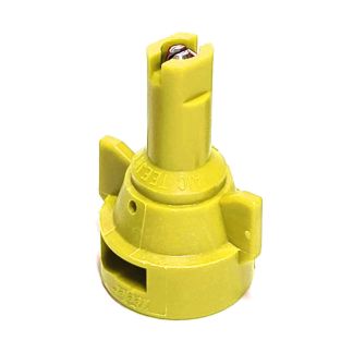 AIC11002-VS, SIZE 02 110° AIR INDUCTION SPRAY TIP & CAP NOZZLE STAINLESS YELLOW