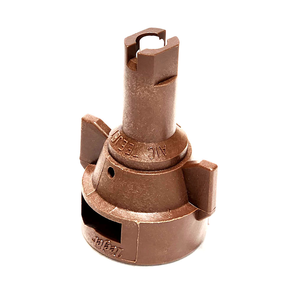 AIC11005-VK, SIZE 05 110° AIR INDUCTION SPRAY TIP & CAP NOZZLE CERAMIC BROWN