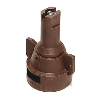 AIC11005-VS, SIZE 05 110° AIR INDUCTION SPRAY TIP & CAP NOZZLE STAINLESS BROWN