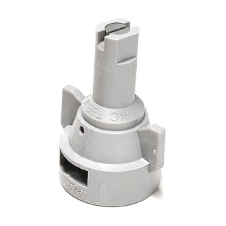 AIC11006-VP, SIZE 06 110° AIR INDUCTION SPRAY TIP & CAP NOZZLE POLY GREY