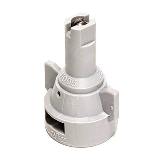AIC11006-VS, SIZE 06 110° AIR INDUCTION SPRAY TIP & CAP NOZZLE STAINLESS GREY