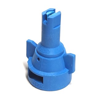 AIC11010-VP, SIZE 10 110° AIR INDUCTION SPRAY TIP & CAP NOZZLE POLY LIGHT BLUE