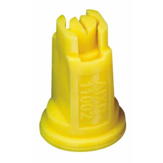 AIXR11002-VP, SIZE 02 110° AIR INDUCTION EXTENDED RANGE SPRAY TIP NOZZLE YELLOW