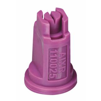 AIXR110025-VP, SIZE 025 110° AIR INDUCTION EXTENDED RANGE SPRAY TIP NOZZLE VIOLET