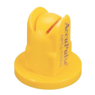 APTJ-11002VP, SIZE 02 110° ACCUPULSE TWINJET SPRAY TIP NOZZLE YELLOW