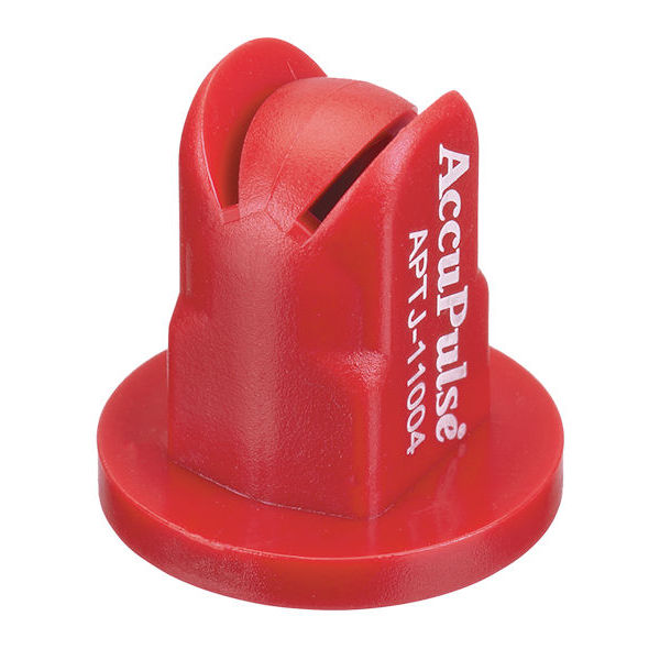 APTJ-11004VP, SIZE 04 110° ACCUPULSE TWINJET SPRAY TIP NOZZLE RED