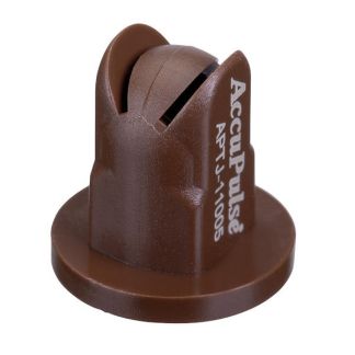 APTJ-11005VP, SIZE 05 110° ACCUPULSE TWINJET SPRAY TIP NOZZLE BROWN
